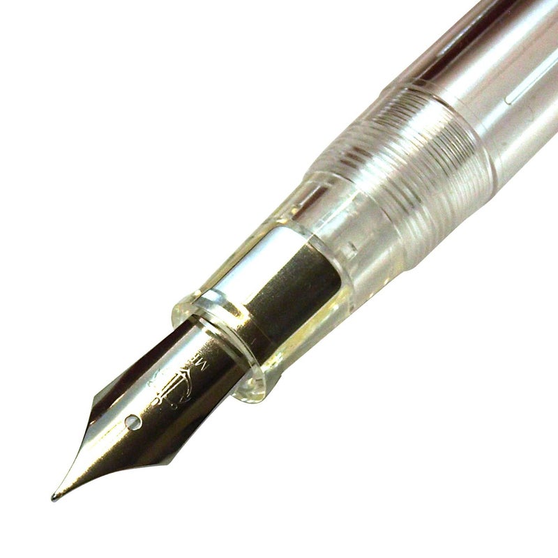 Sailor Junior Skeleton Demonstrator Nickle Chrome Platedmf Nib Fountain PEN - Image 2